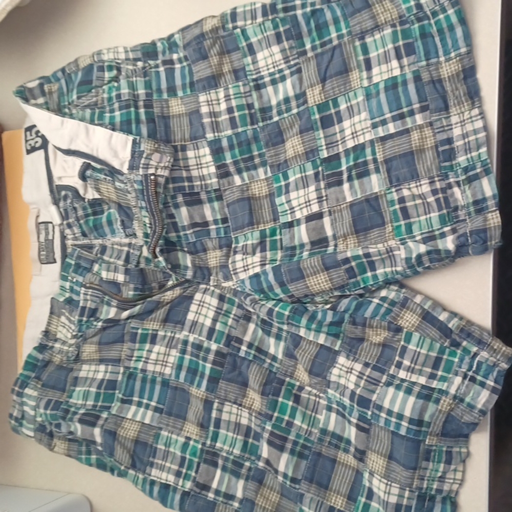 Old Navy Madras Plaid W35
